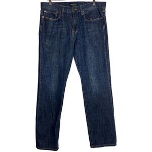 Lucky Brand 121 Heritage Slim Jeans Mid Rise Medium Blue Wash 33x32 33W 32L 33